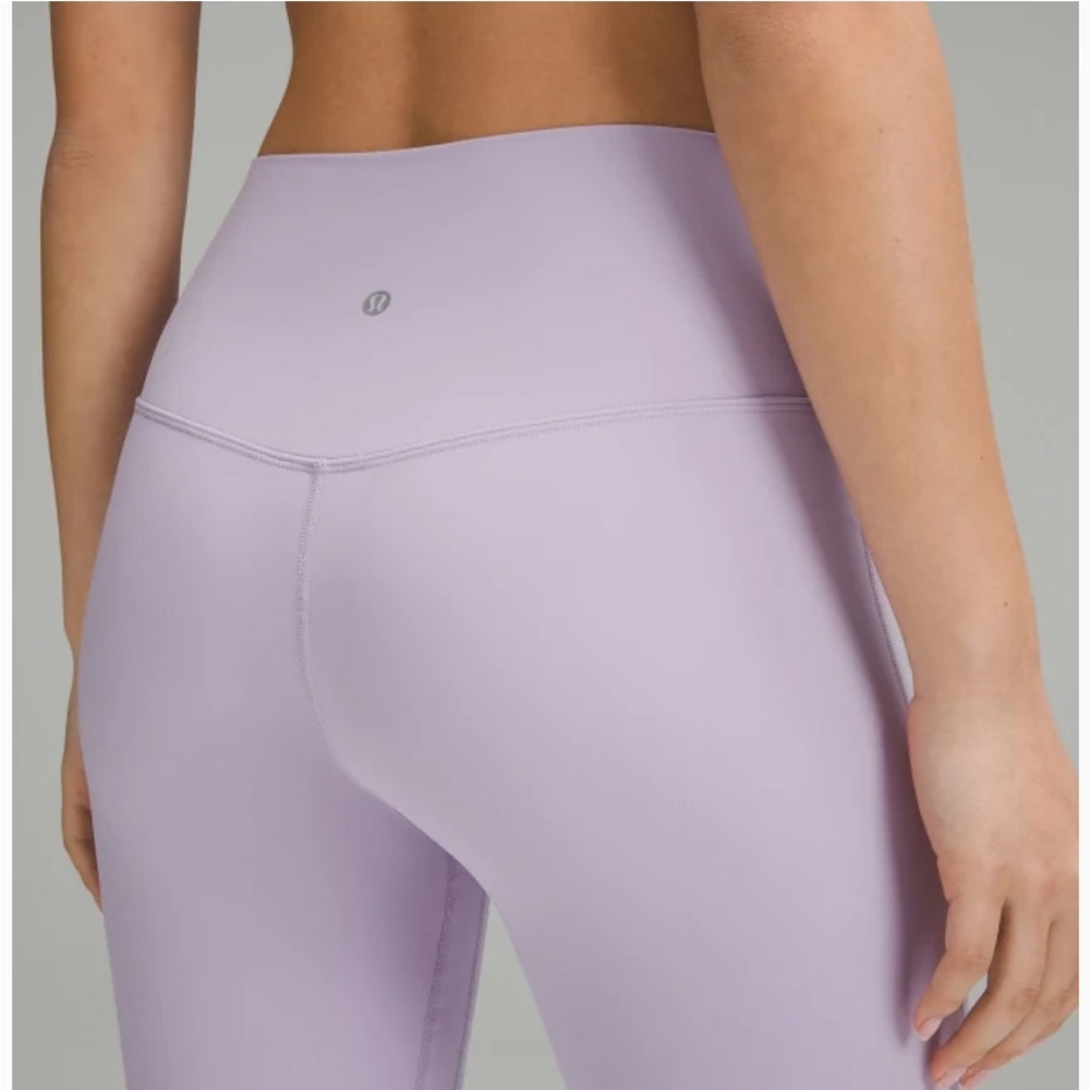 Lululemon Align Lavender High Rise Crop Leggings - Picture 12 of 12